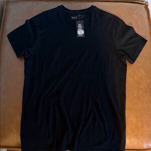 BKE Men's Black Short Sleeve Crew T-Shirt
